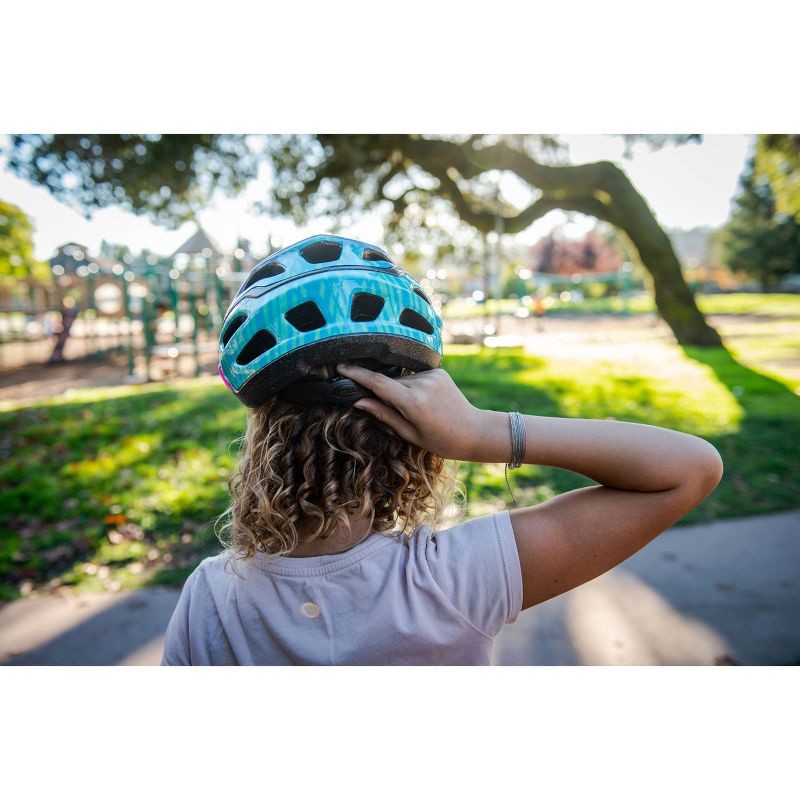 slide 12 of 15, Bell Frenzy Youth Bike Helmet - Pink/Mint, 1 ct