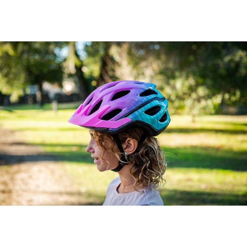 slide 13 of 15, Bell Frenzy Youth Bike Helmet - Pink/Mint, 1 ct