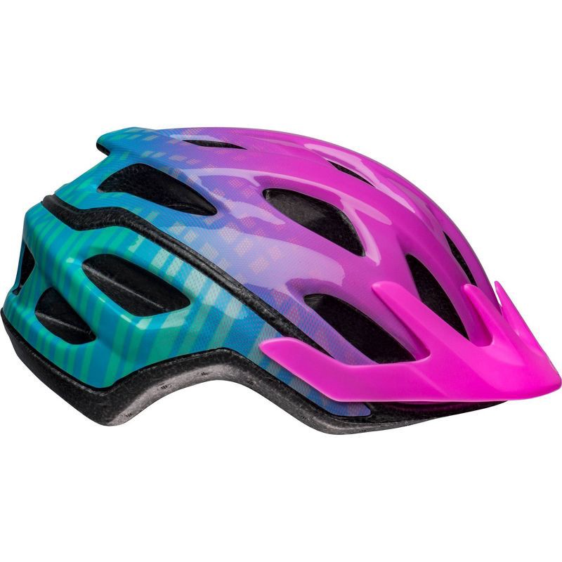 slide 4 of 15, Bell Frenzy Youth Bike Helmet - Pink/Mint, 1 ct