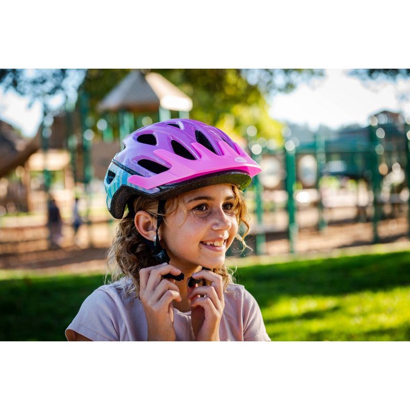 slide 10 of 15, Bell Frenzy Youth Bike Helmet - Pink/Mint, 1 ct