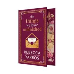 Macmillan Publishers The Things We Leave Unfinished - by Rebecca Yarros (Hardcover)