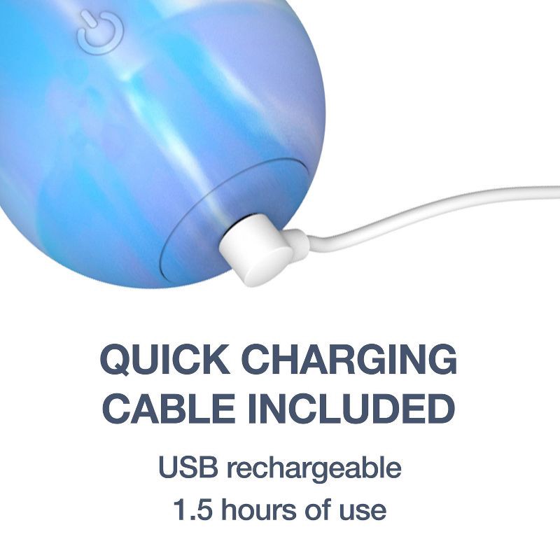 slide 3 of 12, plusOne Tye Dye Rose Arouser Clitoral Stimulator, 1 ct