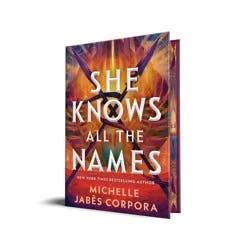 Sourcebooks She Knows All the Names - (Throne of Khetara) by Michelle Jabès Corpora (Hardcover)