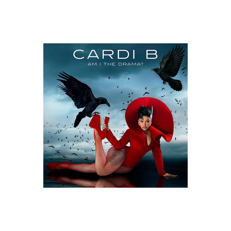 slide 1 of 1, WEA Cardi B - Am I The Drama? (Explicit Lyrics Colored Vinyl Red), 1 ct