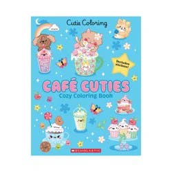 Café Cuties (Color & Chill) - by Scholastic (Paperback)