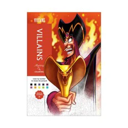 Random House Disney Mystery Coloring: Disney Villains - (Paperback)