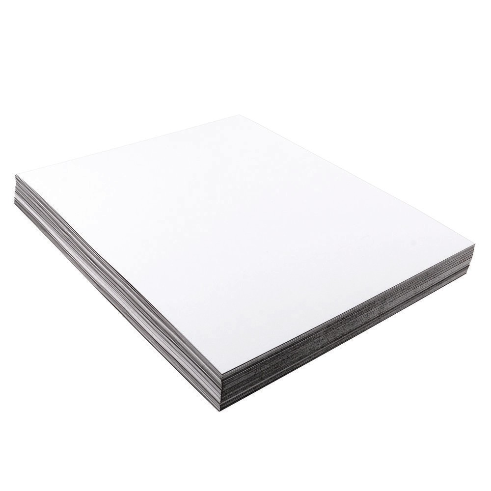 slide 4 of 5, Tru-Ray Premium Construction Paper, Black & White, 9" x 12", 144 Sheets, 144 pc