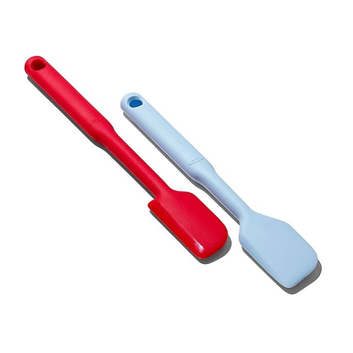 slide 2 of 5, OXO Good Grips Silicone Spatula Set, 2 ct