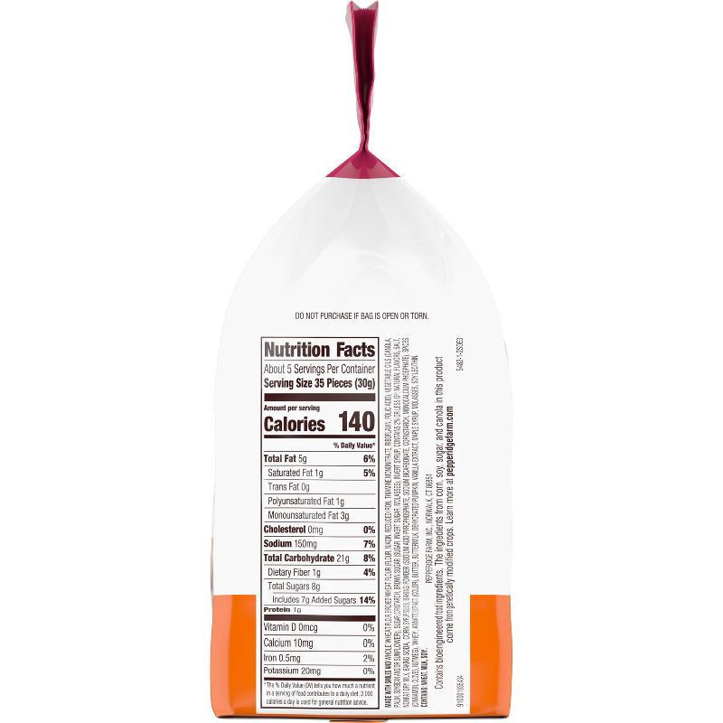 slide 6 of 6, Goldfish Dunkin’™ Pumpkin Spice Graham Crackers, 6.1 oz. bag, 6.1 oz