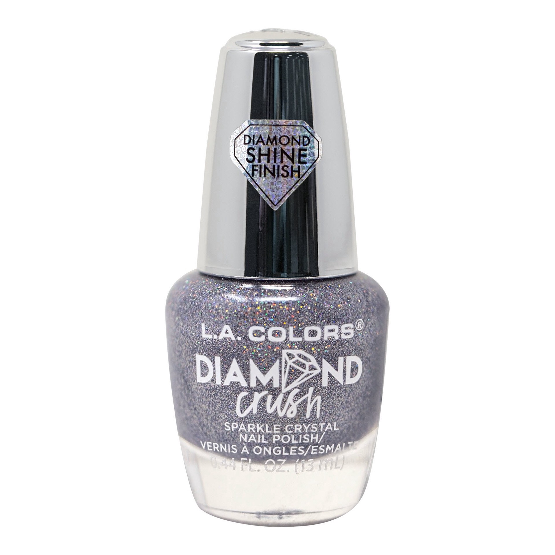 slide 1 of 1, L.A. Colors Diamond Crush Nail Polish Flashing Lights, 0.44 oz