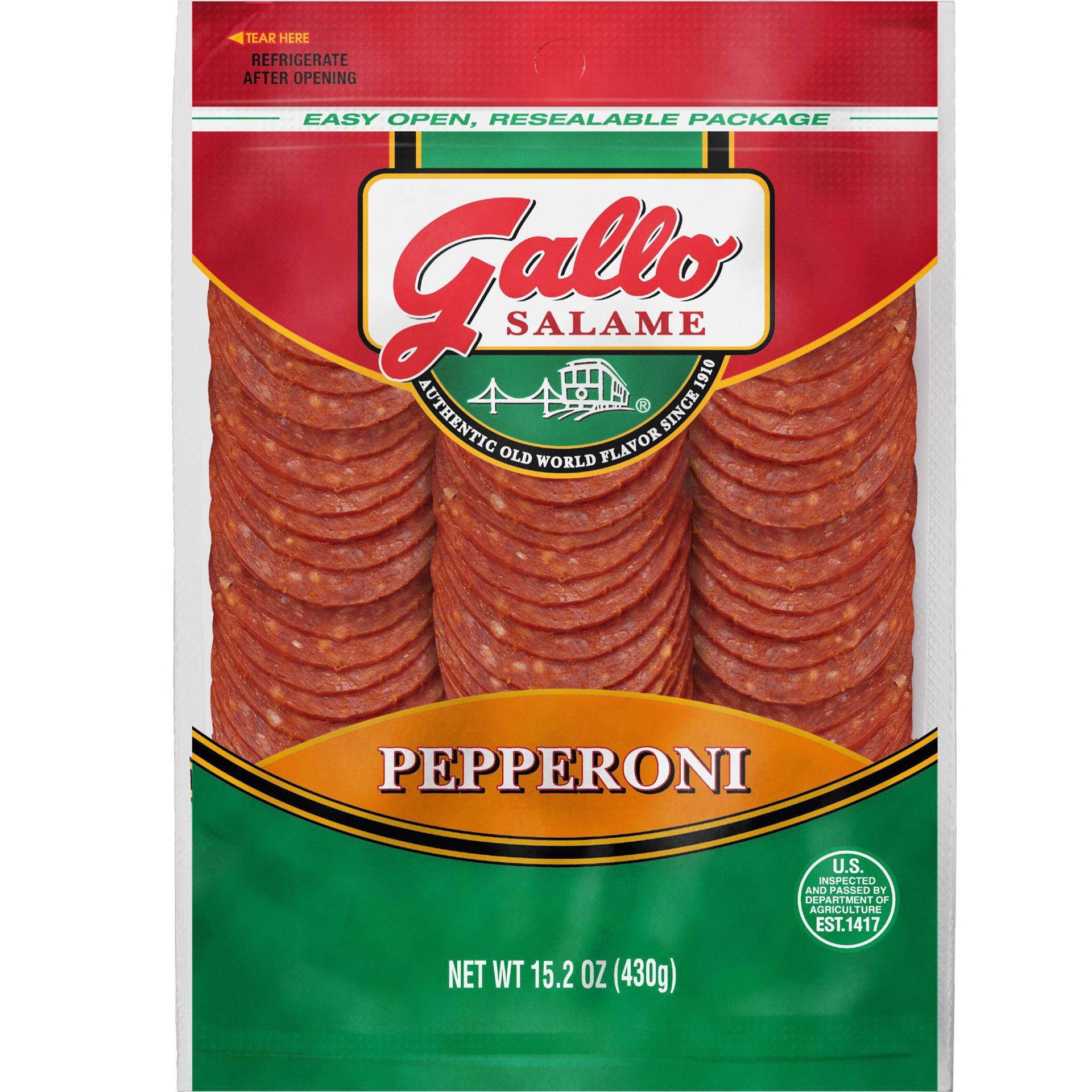slide 1 of 1, Gallo Salame Gallo Pepperoni - 15.2oz, 
