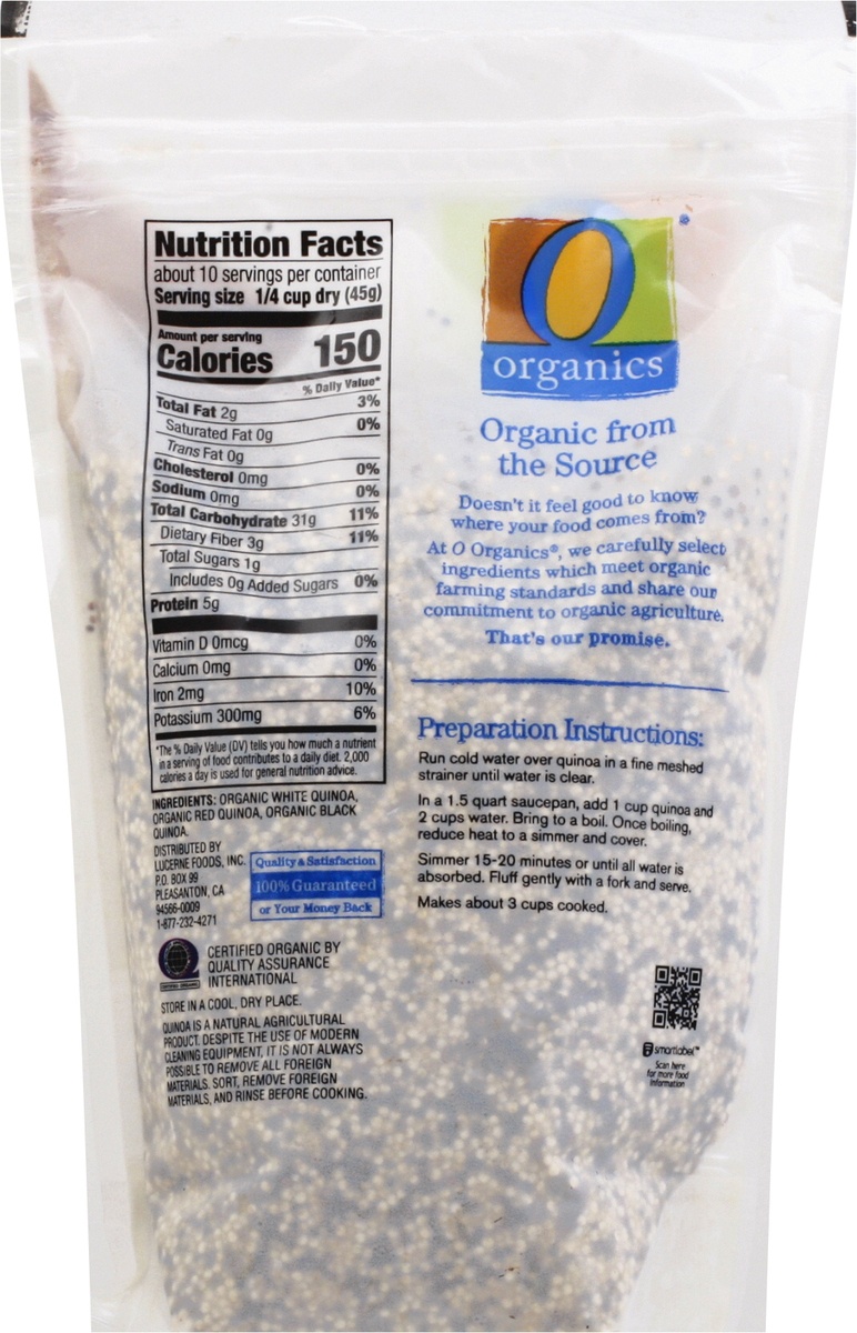slide 2 of 9, O Organics O Orgnc Quinoa Tri Color, 1 ct