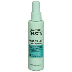 Garnier Fructis Hair Filler Fullness Repair Leave-In Thickening Spray, 4.4 Oz
