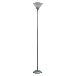 Torchiere Floor Lamp Gray - Room Essentials