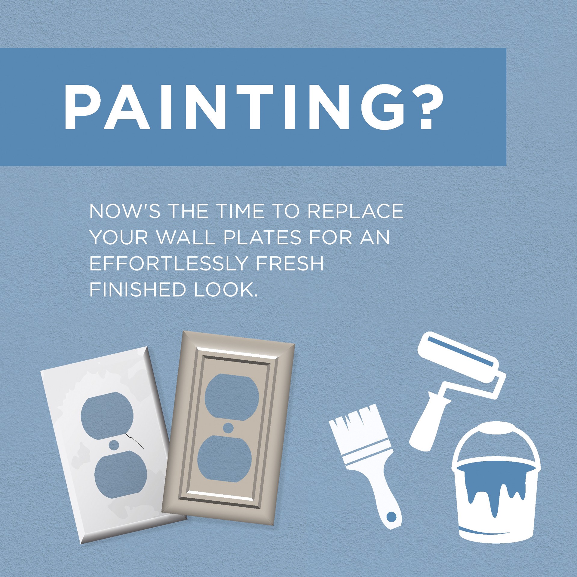 slide 6 of 6, allen + roth Beaded 1 -Gang Midsize Size Brushed satin pewter Metal Indoor Decorator Wall Plate, 1 ct