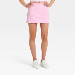 Women's Knit Skort - JoyLab™ Light Pink L