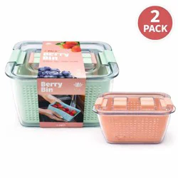 Lotus Sustainables Berry Bin All-in-One Storage Container - 2pk