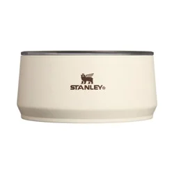 Stanley 6 Cup Stainless Steel Pet Bowl - Cream Western