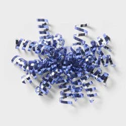 7" Curl Swirl Gift Bow Blue - Spritz™