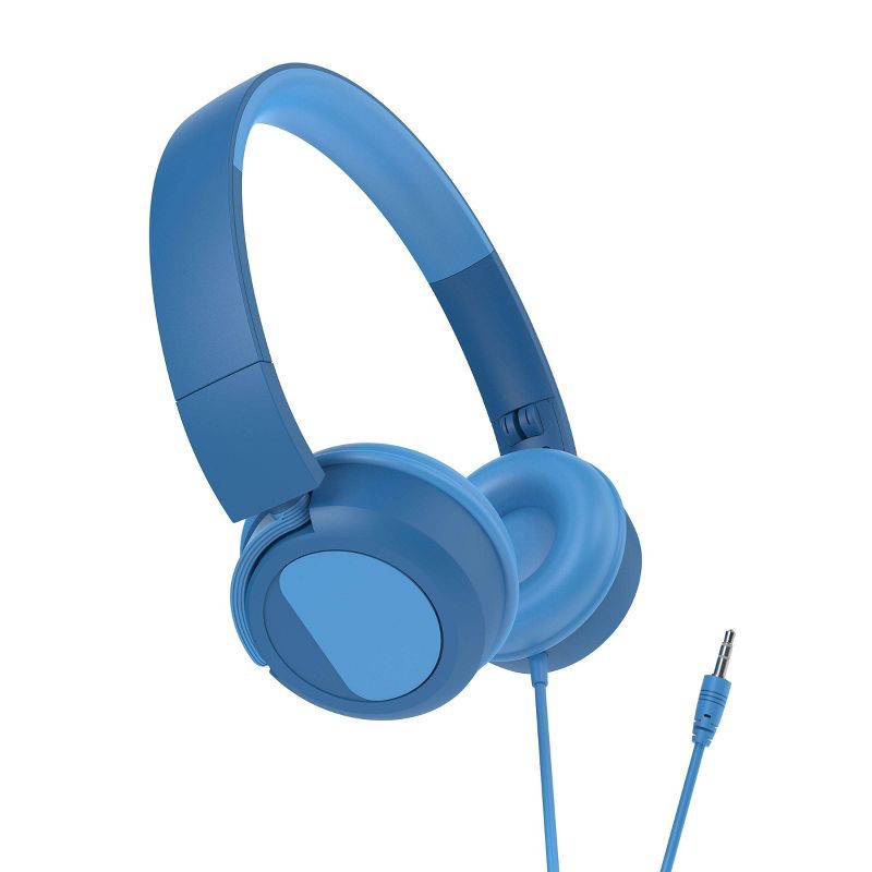 slide 1 of 3, Gems Kids Wired On-Ear Headphone - Blue, 1 ct