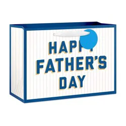 American Greetings Medium Father's Day Gift Bag, Happy Father's Day 1 Bag 7"x10"
