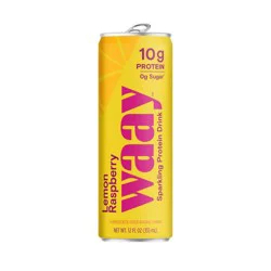 Waay Sparkling Clear 10g Protein Drink - Lemon Raspberry 12oz