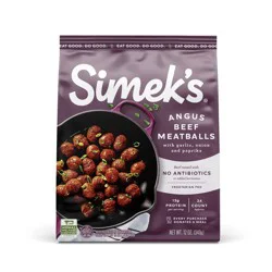 Simek's Angus Beef Meatballs - Frozen - 12oz