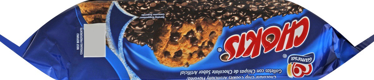 slide 2 of 5, Gamesa Chokis Chocolate Chip Cookie 8.7 Ounce Plastic Bag, 8.7 oz