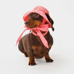 Hooray House Floral Sun Bucket Hat - XS/S