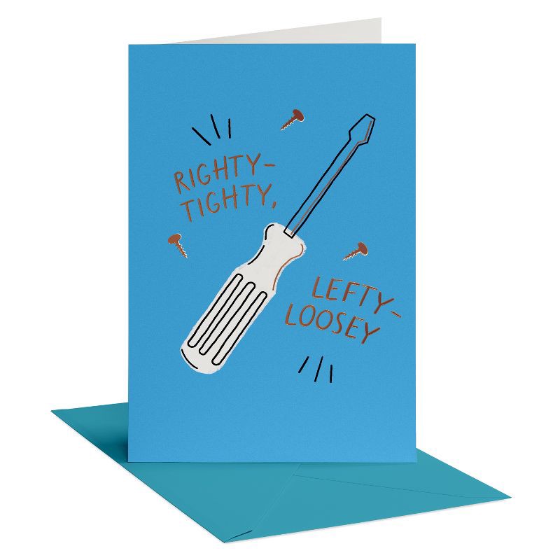 slide 1 of 5, American Greetings Funny Father's Day card for Dad, Words of Wisdom, Includes Envelope, 1 ct