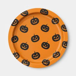 10.5" Halloween Pumpkins Melamine Dinner Plate - Hyde and EEK! Boutique™