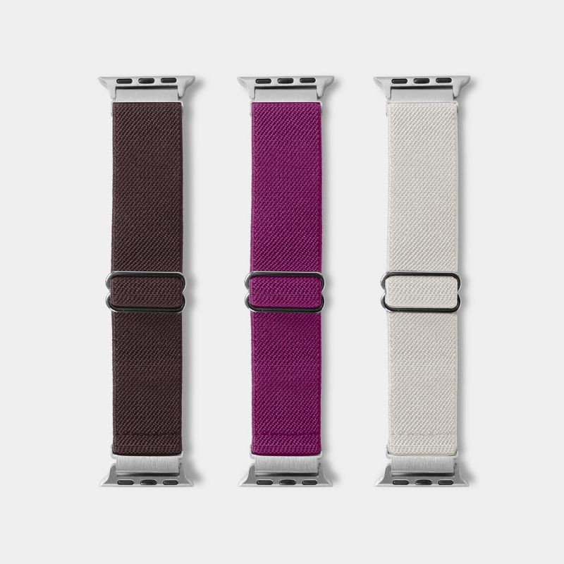 slide 1 of 6, Apple Watch 3pk Universal Nylon Bands - heyday™, 3 ct