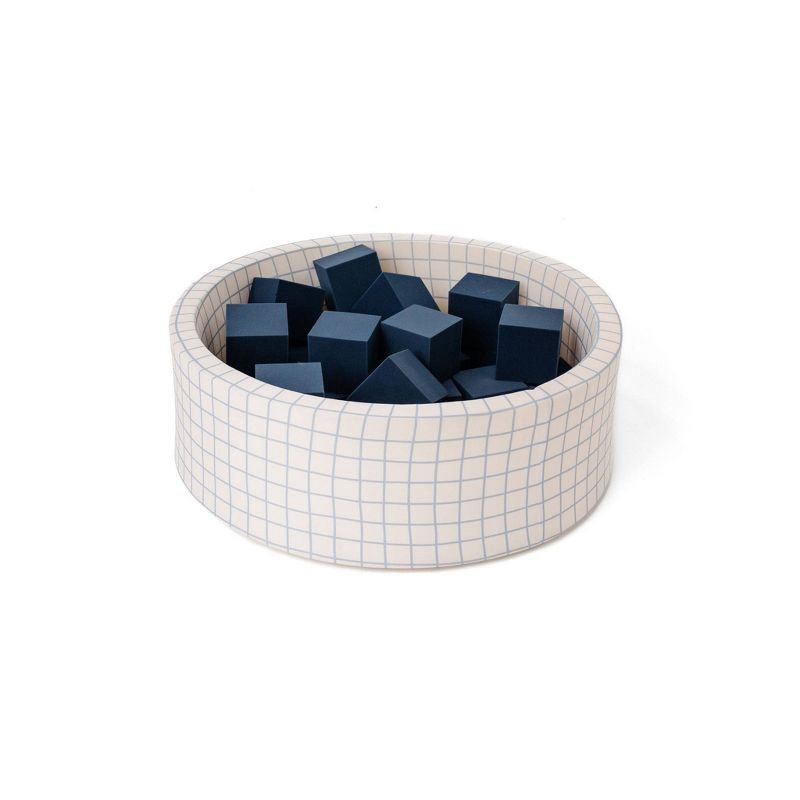 slide 1 of 5, SMOL 31.5' Round Foam Pit with Square Foam - 30pc, 30 ct