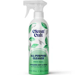 Cleancult Aluminum Ready To Use All-Purpose Cleaners - Fresh Basil - 16oz