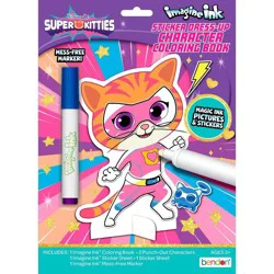 Bendon Super Kitties Imagine Ink Sticker Dress Up Book