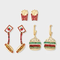 SUGARFIX by BaubleBar A Full Spread Earring Set - Multicolor