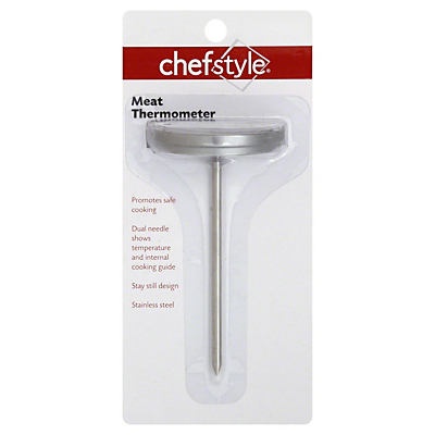 slide 1 of 1, chefstyle Dual Meat Thermometer, 1 ct