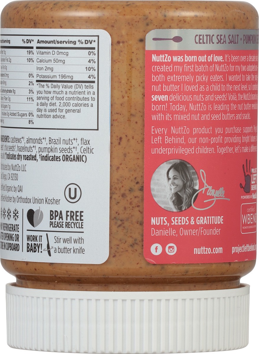 slide 8 of 9, NuttZo Nuttzo Power Fuel Spread, 12 oz