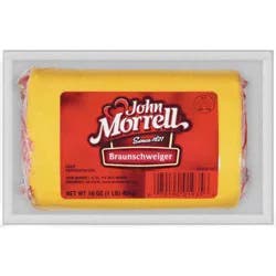 John Morrell Braunschweiger Boneless Chunk - 16oz