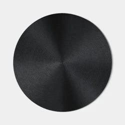 Threshold Polyround Black Charger Black - Room Essentials™