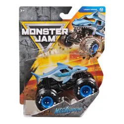 Monster Jam Official Megalodon Monster Truck Die-Cast Vehicle 1:64 Scale Kids' Toys for Boys Ages 3 and Up