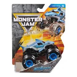 Monster Jam Official Megalodon Monster Truck Die-Cast Vehicle 1:64 Scale Kids' Toys for Boys Ages 3 and Up