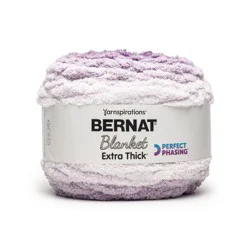 Bernat Blanket Extra Thick Perfect Phasing Purple Sunset