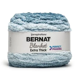 Bernat Blanket Extra Thick Perfect Phasing Ocean Teal