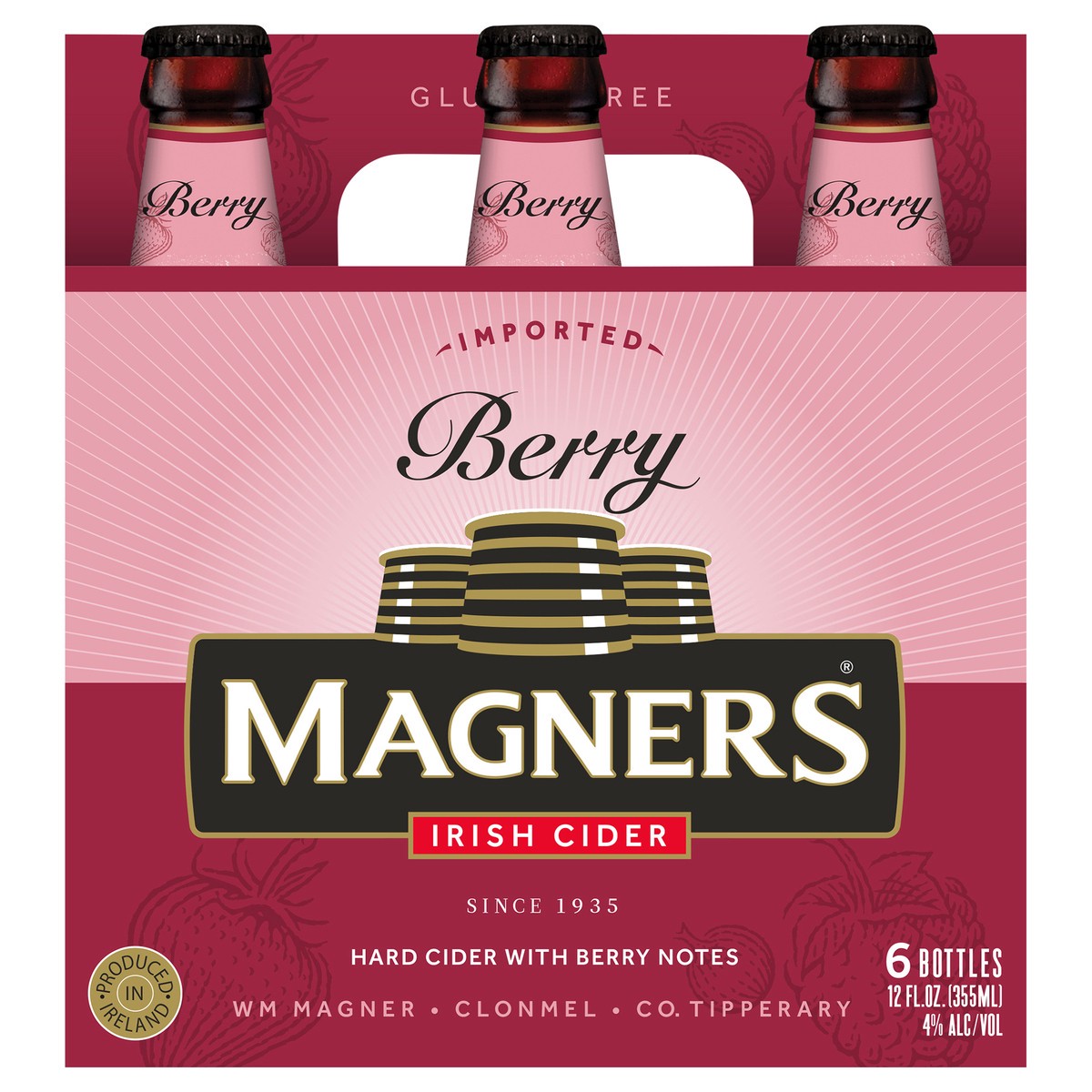 slide 9 of 9, Magners Berry Irish Cider, 72 fl oz