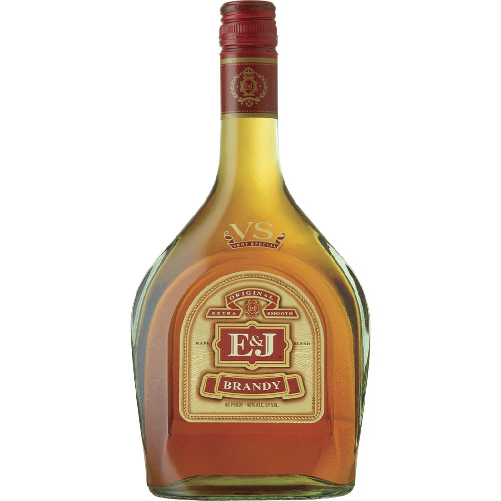 slide 1 of 1, E & J Brandy, 750 ml