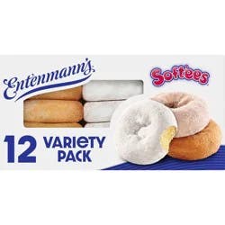 Entenmann's Soft'ees Donuts Variety Pack - 17oz/12ct