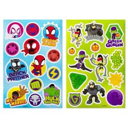 American Greetings Marvel's Spidey and His Amazing Friends Stickers Box for Kids 156ct - 12 Sheets