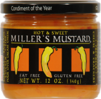 slide 1 of 2, Miller's Mustard Mustard 12 oz, 12 oz