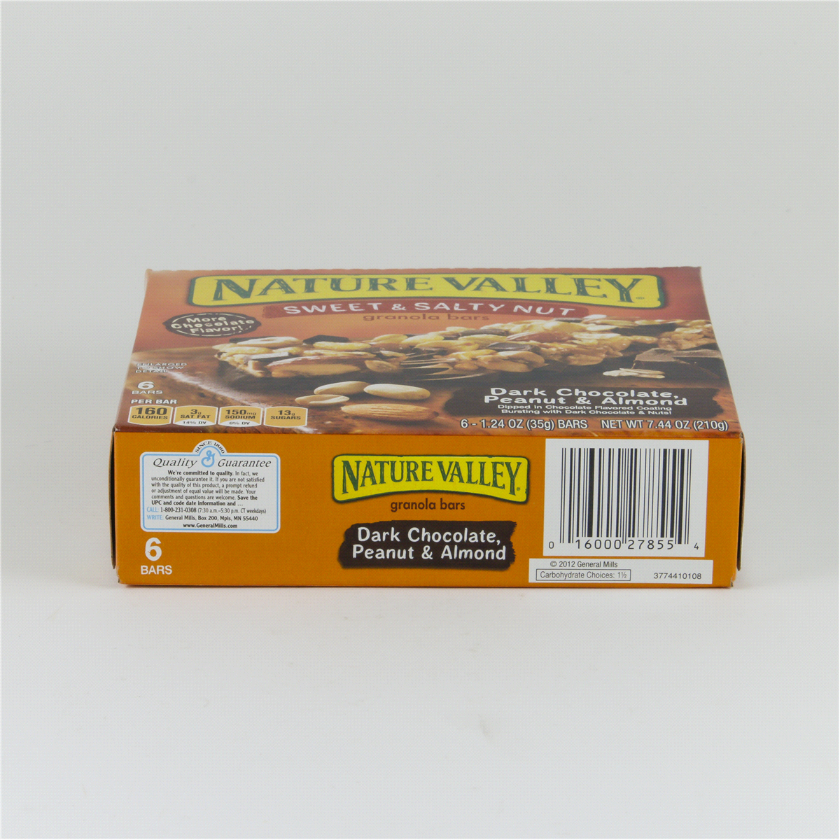 Nature Valley Sweet and Salty Nut Bars, Dark Chocolate Peanut Almond, 6 ct  